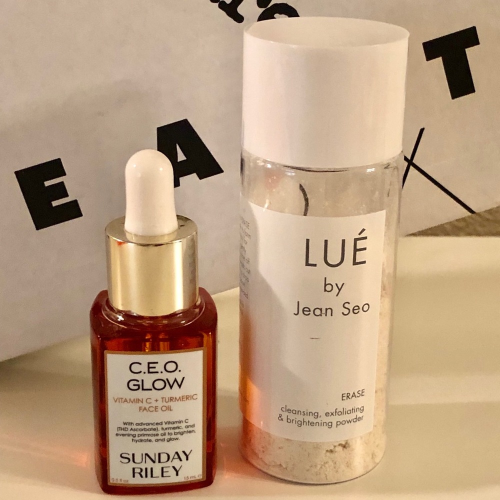 Sunday Riley CEO Glow + Lué Erase bundle